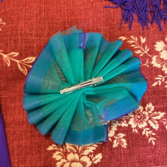 4 piece Weismann MC dance outfit💕little mermaid vibes💕 🧜🏼‍♀️ 💕 teal& purple - Picture 7 of 14